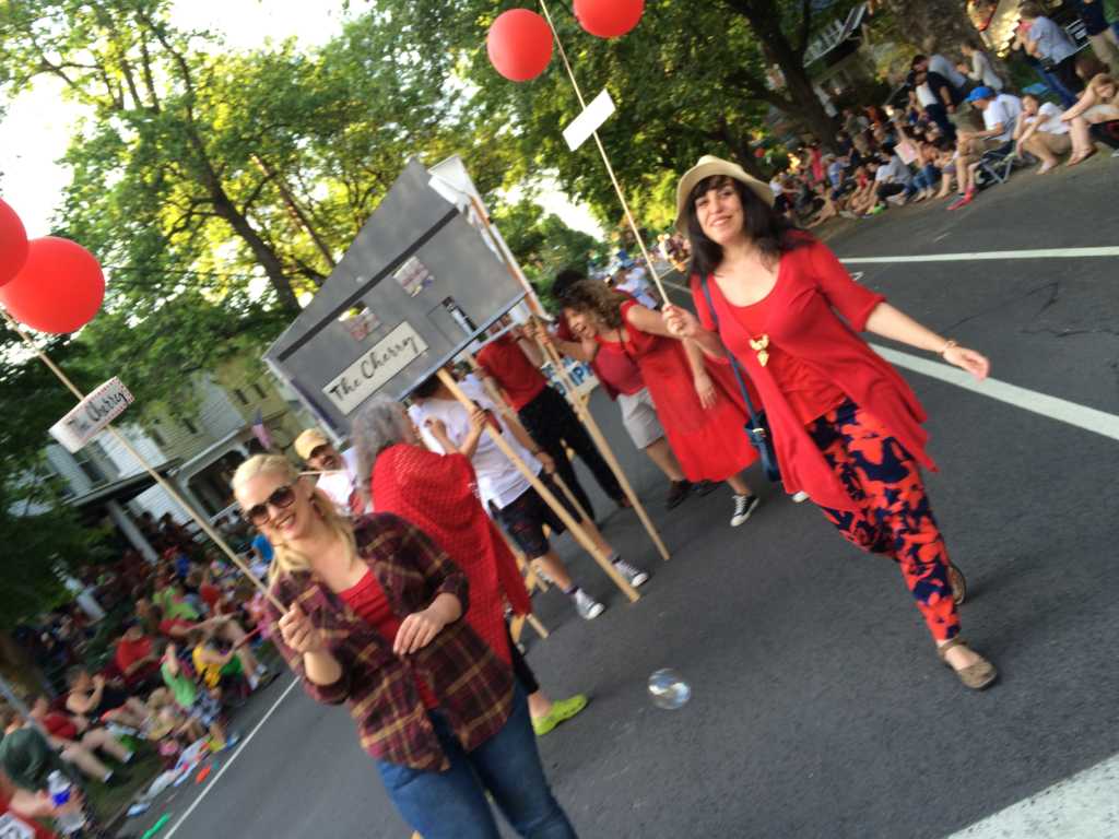 our ithaca festival parade debut! The Cherry Arts